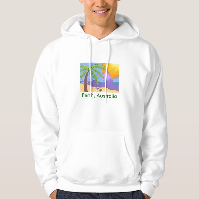 Perth, Australia Sweatshirt Hoodie (Vorderseite)