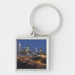 Perth, Australien. Aussicht auf die Innenstadt von Schlüsselanhänger