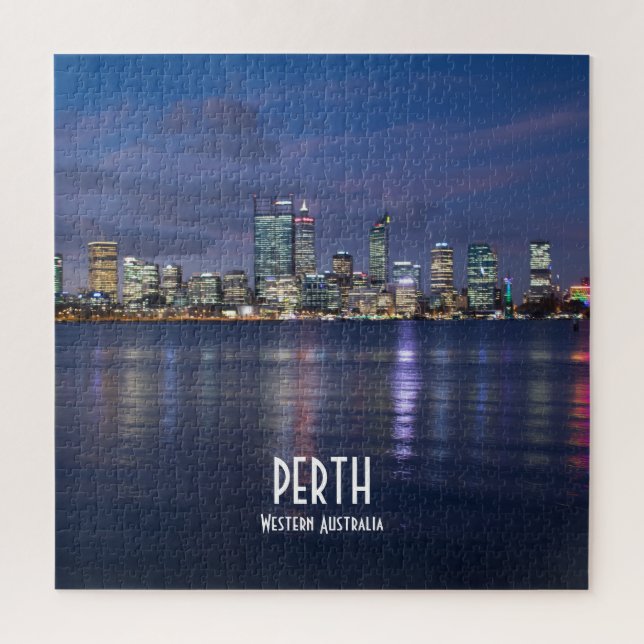 Perth City Skyline (Vertikal)