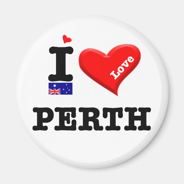 PERTH - I LIEBE MAGNET (Vorne)