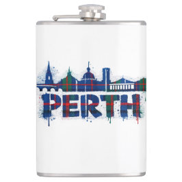 Perth Schottland Tartan Tasse Schottisch Flachmann