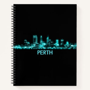 Perth Skyline Notizbuch