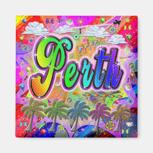 Perth Vista Express Magnet