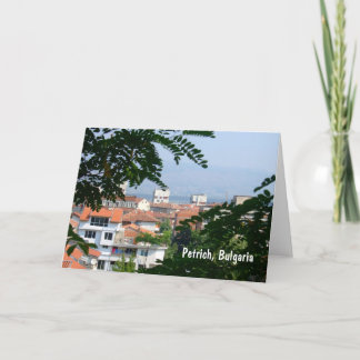 Pertich, carte de la Bulgarie