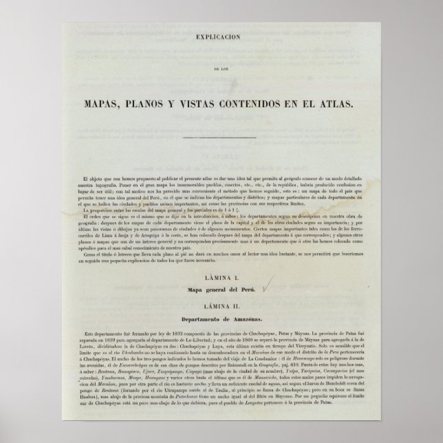 Peru 36 poster (Vorne)