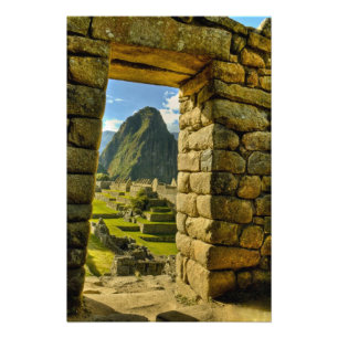 Peru, Anden, Anden-Gebirge, Machu Picchu, Fotodruck