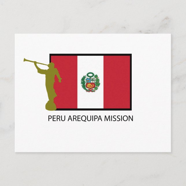 PERU AREQUIPA MISSION LDS CTR POSTKARTE (Vorderseite)