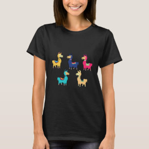 Peru Berg Lama Alpaka Machu Picchu T-Shirt