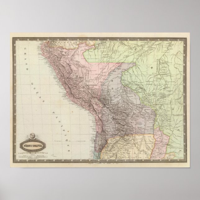 Peru, Bolivien 2 Poster (Vorne)