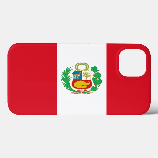 Peru Case-Mate iPhone Hülle (Rückseite (Horizontal))