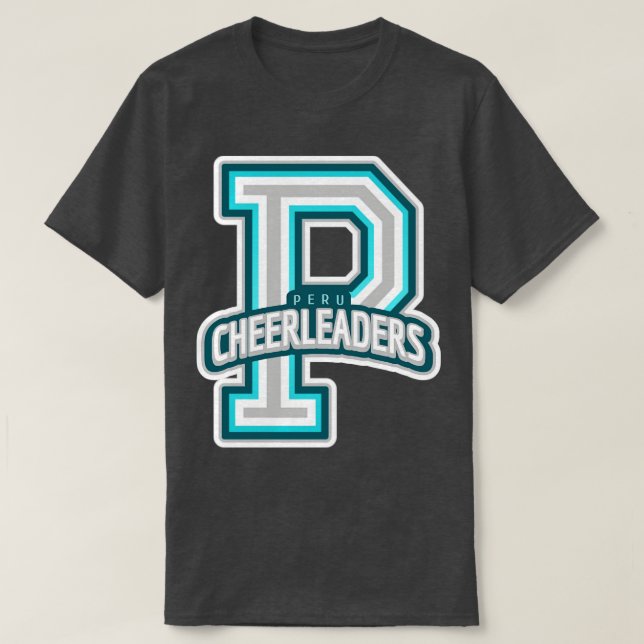 Peru Cheerleader T-Shirt (Design vorne)