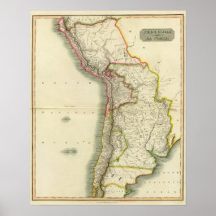 Peru, Chili, La Plata 2 Poster