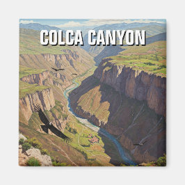 Peru Colca Canyon Magnet