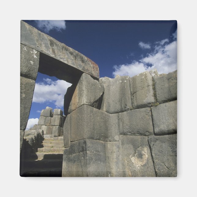Peru, Cuzco, Sacsayhuaman Festung, gutes Beispiel Magnet (Vorne)