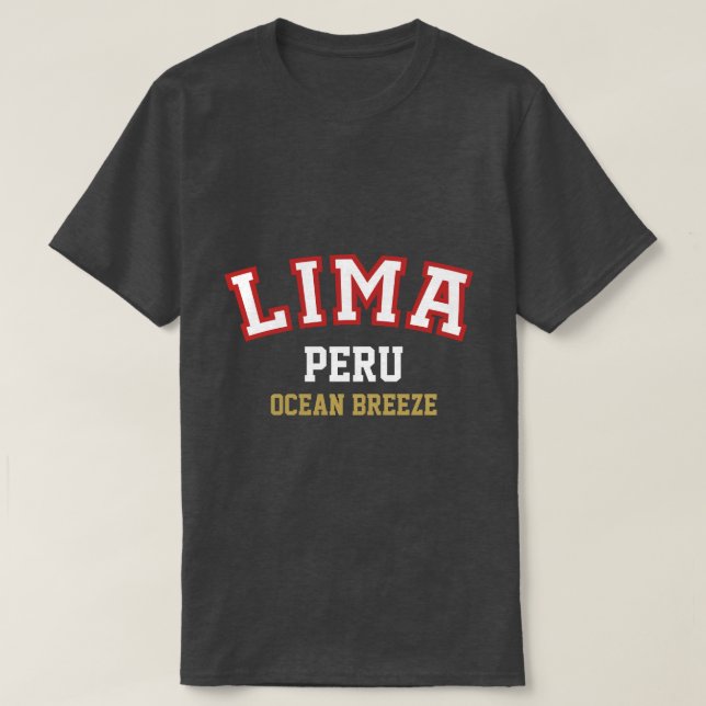 Peru Dark Style T-Shirt (Design vorne)