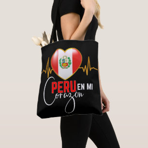 Peru en mi Corazon Peruvian Pride  Tasche