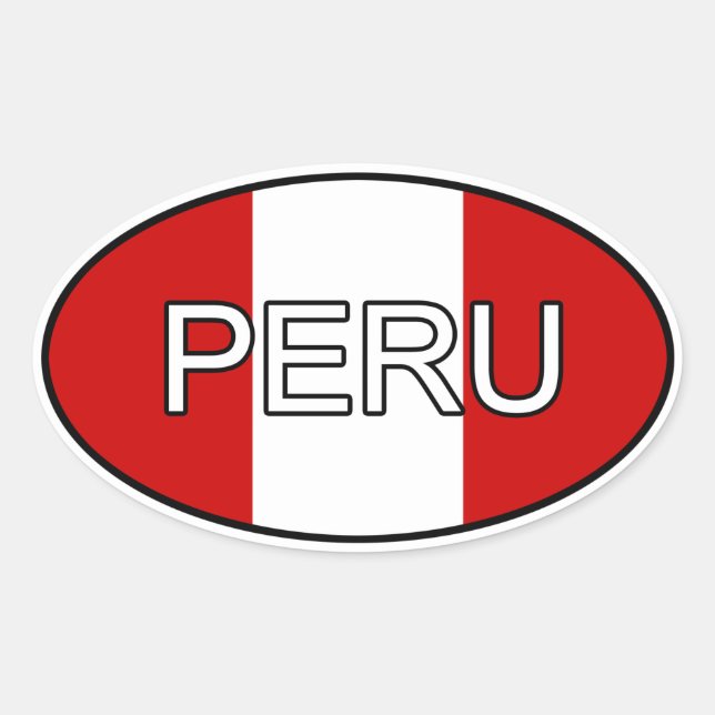 Peru Euro Sticker (Vorderseite)