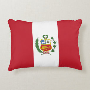 Peru-Flagge Dekokissen