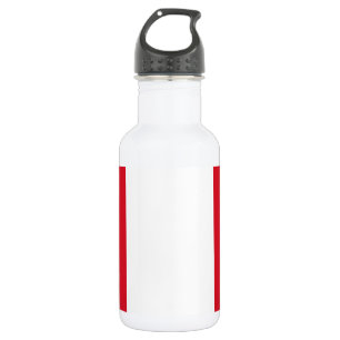 Peru-Flagge Edelstahlflasche