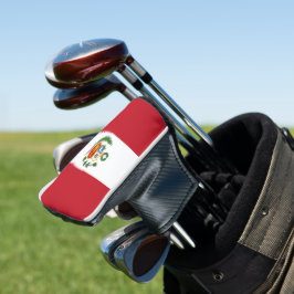 Peru-Flagge Golf Headcover