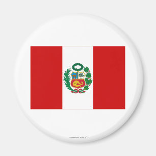 Peru-Flagge Magnet