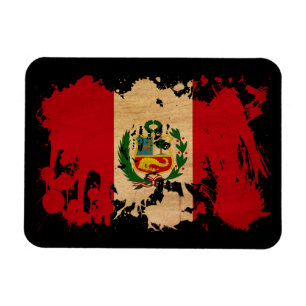 Peru-Flagge Magnet