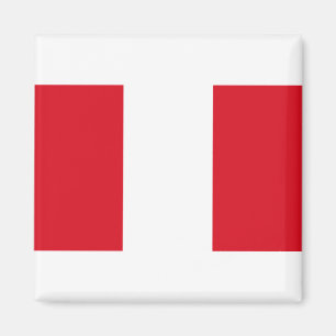 Peru-Flagge Magnet