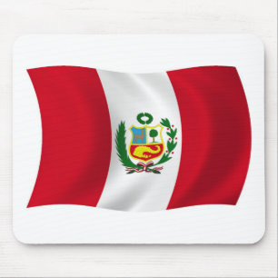 Peru-Flagge-Mauspad Mousepad