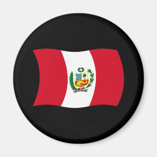 Peru-Flaggenmagnet Magnet