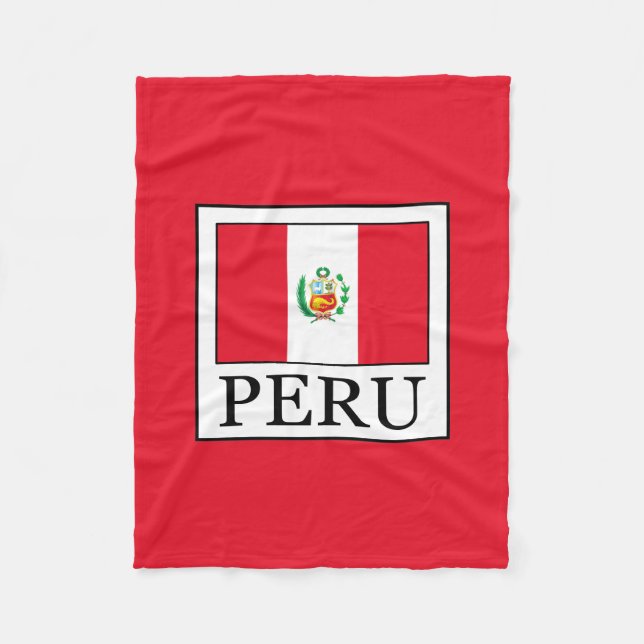 Peru Fleecedecke (Vorderseite)