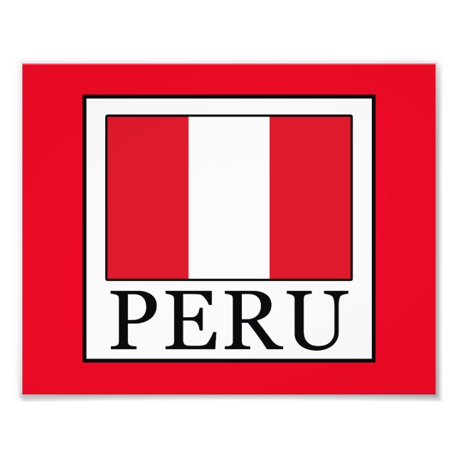 Peru Fotodruck (Vorne)