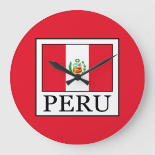 Peru Große Wanduhr