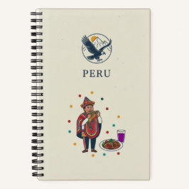 Peru Heritage & Andean Travel Photo Archive Notizbuch
