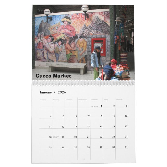 Peru-Kalender Kalender (Jan 2026)