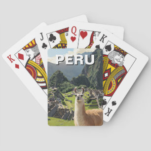 Peru Lama Spielkarten
