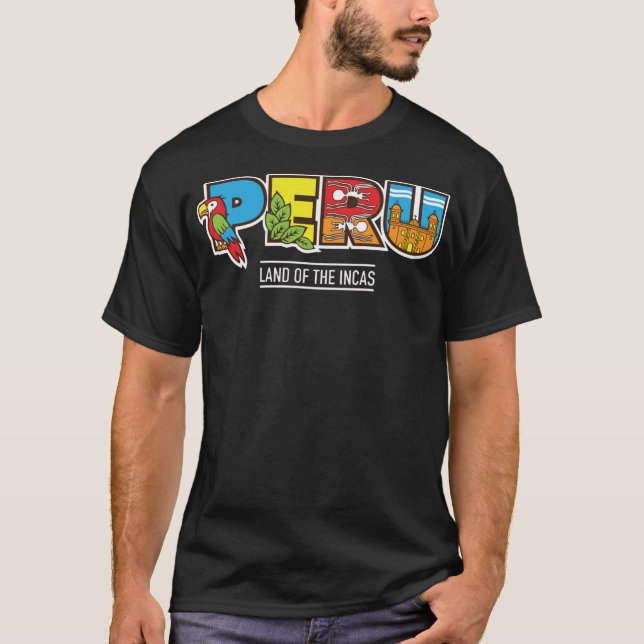 Peru - Land der Inka T-Shirt (Vorderseite)