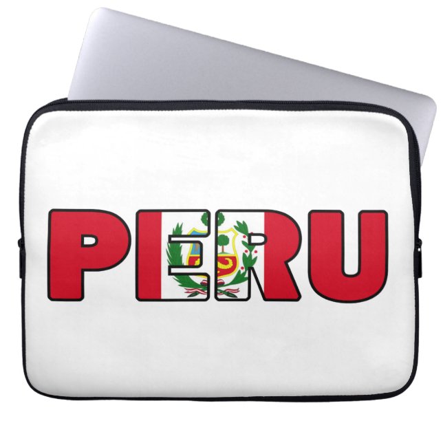 Peru Laptopschutzhülle (Vorderseite)