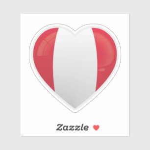 Peru-Liebe Aufkleber