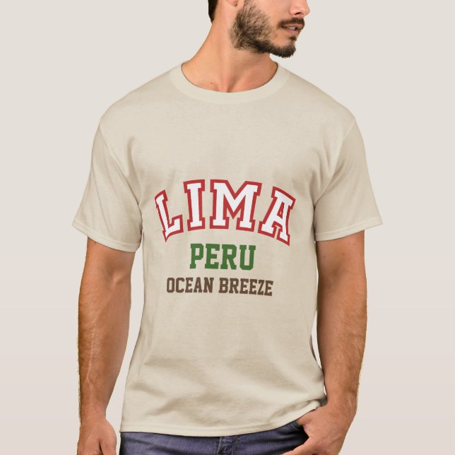 Peru Light Style T-Shirt (Vorderseite)