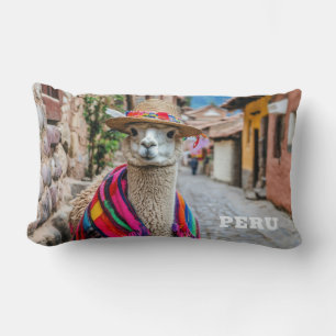 Peru Llama Lendenkissen