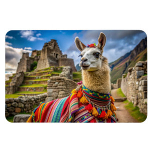 Peru Llama Magnet