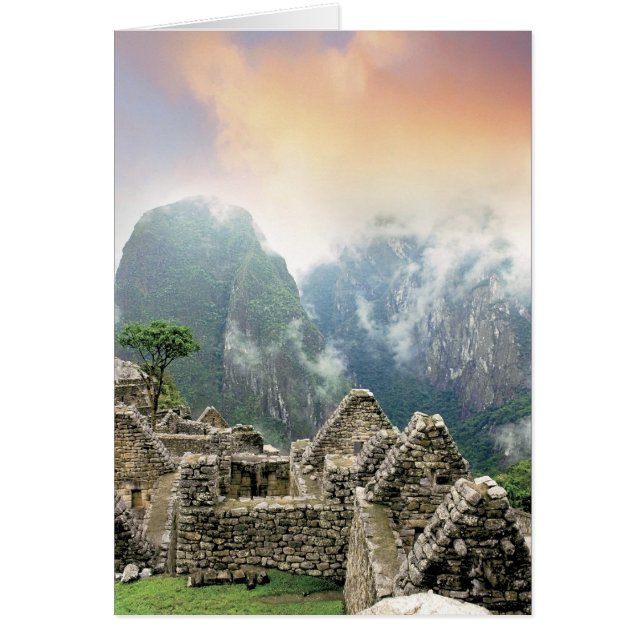 Peru, Machu Picchu, die alte verlorene Stadt (Vorne)