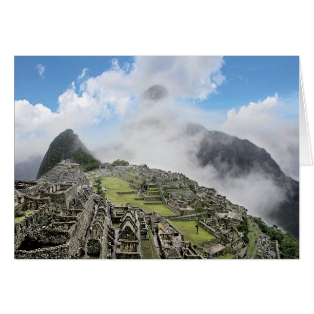 Peru, Machu Picchu, die alte verlorene Stadt 4 (Vorderseite (Horizontal))