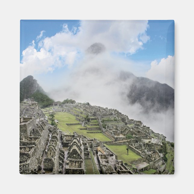 Peru, Machu Picchu, die alte verlorene Stadt 4 Magnet (Vorne)