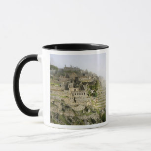 Peru, Machu Picchu. Die antike Zitadelle von Machu Tasse