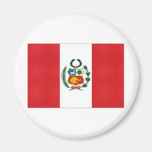 Peru-Nationalflagge Magnet