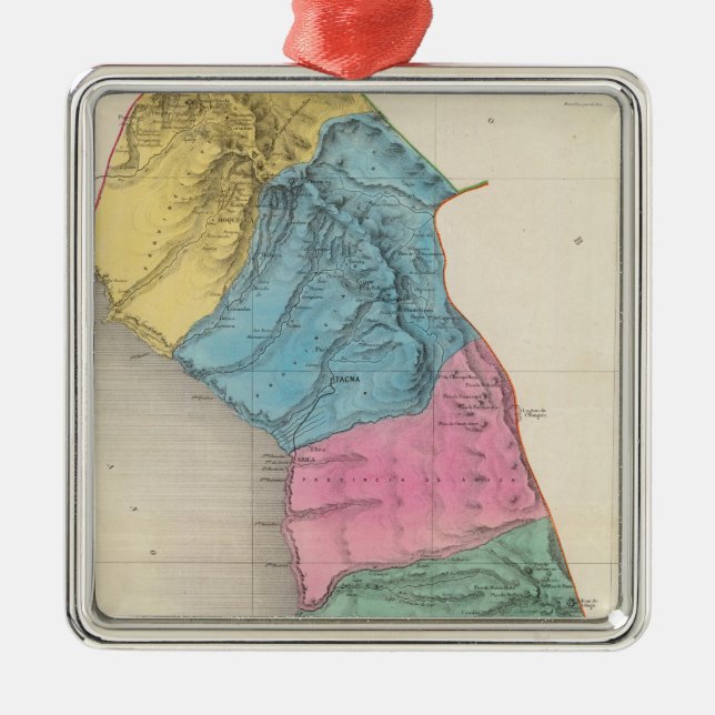 Peru Ornament Aus Metall (Vorne)