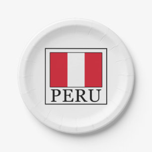 Peru Pappteller