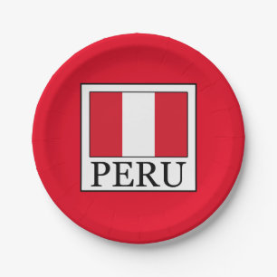 Peru Pappteller