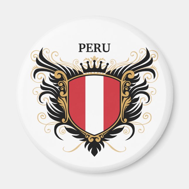 Peru [personalisieren] magnet (Vorne)